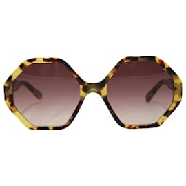 Chloé-Chloe Willow CE 750 Sonnenbrillen aus gelbem Acetat-Andere