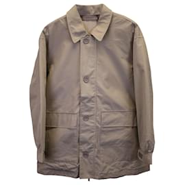 Fear of God-Essentials Fear of God Utility Jacket in Beige Cotton-Brown,Beige