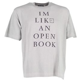 Camiseta reactiva al calor estampada Exford de Acne Studios en algodón gris Gris