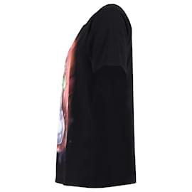 Dries Van Noten-Dries Van Noten Airbrush Vase T-Shirt in Black Cotton-Other