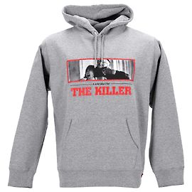 Moletom com capuz Supreme The Killer em algodão cinza Marrom