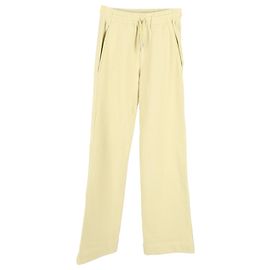 Dries Van Noten Dries Van Noted Drawstring Sweat Pants in Yellow Wool Other