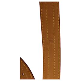 Louis Vuitton-Louis Vuitton Vachetta Belt in Beige Leather-Beige