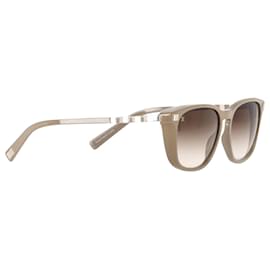 Louis Vuitton-Quadratische Sonnenbrillen von Louis Vuitton aus hautfarbenem Acetat-Fleisch