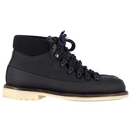Loro Piana Botas Lora Piana Laax Walk com cadarço em couro azul marinho Azul marinho