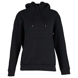 Burberry-Burberry Horseferry Print Hoodie in Black Cotton-Black