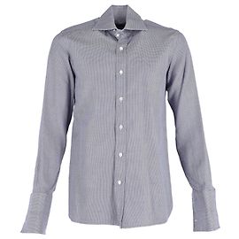Camisa social Tom Ford em algodão azul Azul