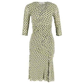 Diane Von Furstenberg-Diane Von Furstenberg Printed Dress in Yellow Nylon -Multiple colors