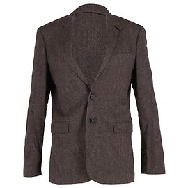 Hugo Boss Blazer a righe Boss in cotone marrone Marrone