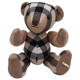 Burberry-Burberry Teddy Bear in Brown Cashmere-Beige