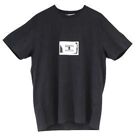 T-shirt à logo imprimé Givenchy en jersey de coton noir Noir