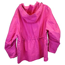 Jacquemus-Jacquemus La Parka Alta Jacket in Pink Linen-Pink