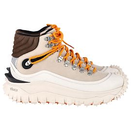 Bottines Moncler Trailgrip GTX en daim beige Marron Beige
