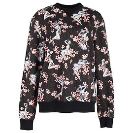 Dior x Sorayama Oblique Printed Sweater aus mehrfarbiger Baumwolle Andere Python drucken
