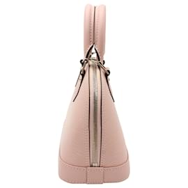 Louis Vuitton-Louis Vuitton Alma BB Tote Bag in Pink Epi Leather-Other