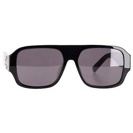 Givenchy Square Sunglasses in Black Acetate  Black