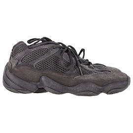 Adidas X Yeezy 500 Low Utility en daim noir Noir