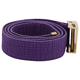 Balenciaga-Cinto de Karatê com logotipo Balenciaga em algodão roxo-Roxo