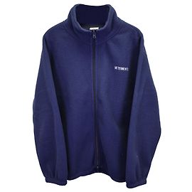 Vêtements Vetements Veste Polaire Oversize à Logo en Polyester Bleu Bleu