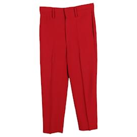 Isabel Marant-Pantaloni Isabel Marant Étoile in cotone rosso-Rosso