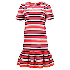 Marc by Marc Jacobs-MARC by Marc Jacobs Flavin Striped Dress in Multicolor Cotton-Other,Python print