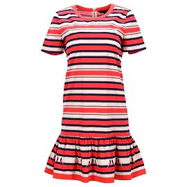 MARC by Marc Jacobs Vestido listrado Flavin em algodão multicolorido Outro Impressão em python