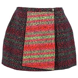 Falda cruzada con gráfico Kenzo en algodón multicolor Otro Impresión de pitón