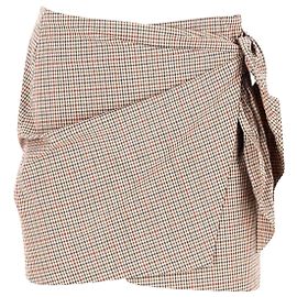 Isabel Marant Etoile Falda con estampado de cuadros Etoile Isabel Marant en algodón multicolor Otro Impresión de pitón