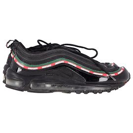 nike air max 97 Tênis Invicto em Nylon Preto Preto
