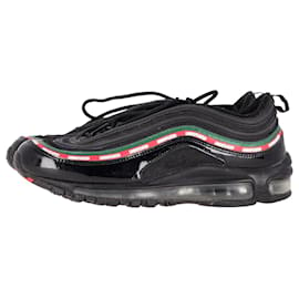 Nike-nike air max 97 Undefeated Sneakers in Black Nylon-Black