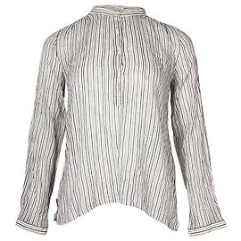 Isabel Marant Etoile Camisa Isabel Marant Étoile a rayas de algodón blanco Otro
