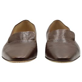 Mocassins Theory en Cuir Marron Marron