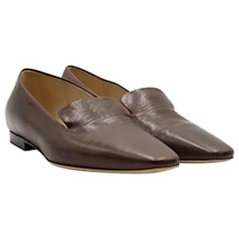 Theory-Theory Loafers in Brown Leather-Brown