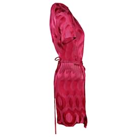 Isabel Marant-Isabel Marant Mini-robe portefeuille Servane en viscose rouge-Rouge