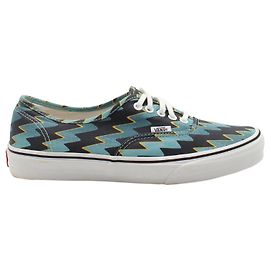 Kenzo x Vans Baskets à imprimé éclair éclair en toile bleue Bleu