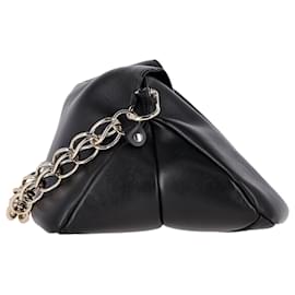 Chloé-Chloe Medium Juana Shoulder Bag in Black calf leather Leather-Black