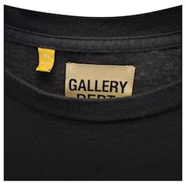 Autre Marque-Gallery Dept ATK Stack Logo T-shirt en coton noir-Noir