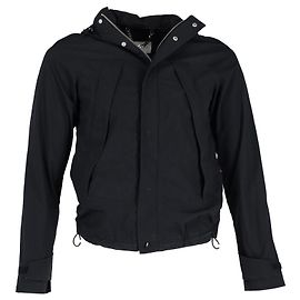 Sandro Paris Regenjacke aus schwarzem Polyester Schwarz