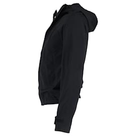 Sandro-Sandro Paris Rain Jacket in Black Polyester-Black