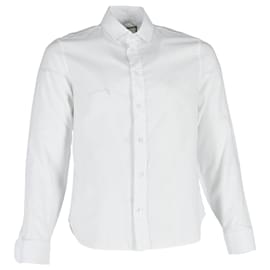 Gucci-Camicia Gucci Button-Up in poliestere bianco-Bianco