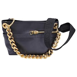 Tom Ford-Tom Ford Avery Small Shoulder Bag in Black calf leather Leather-Black