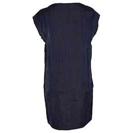 Marni-Marni Knee-Length Dress in Grey Wool-Grey
