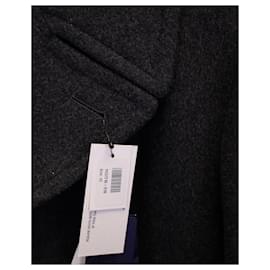 Polo Ralph Lauren-Casaco Peacoat com peito forrado Polo by Ralph Lauren em lã cinza-Cinza