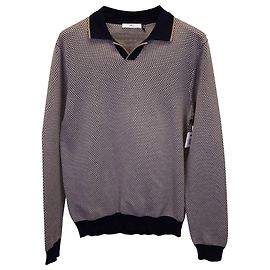 Autre Marque Sr. Camisa Polo P Slim-Fit Honeycomb em Algodão Multicolor Outro Impressão em python