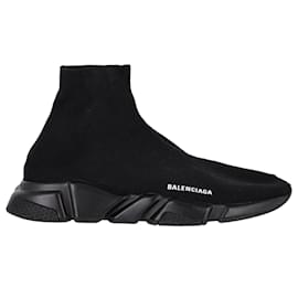 Balenciaga-Zapatillas deportivas Balenciaga Speed Knit en poliéster negro-Negro