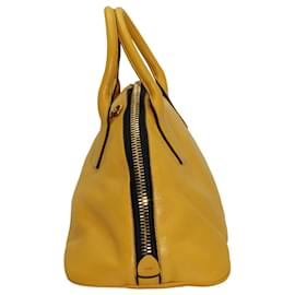 Miu Miu-Miu Miu Bowling Bag aus gelbem Leder -Gelb