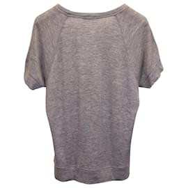 Tom Ford-Camiseta Tom Ford em Caxemira Cinza-Cinza