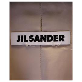 Jil Sander-Jil Sander Single-Breasted Blazer in Beige Wool-Beige