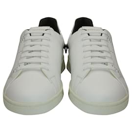 Autre Marque-Valentino Garavani Backnet Low Top Sneakers aus weißem Leder -Weiß