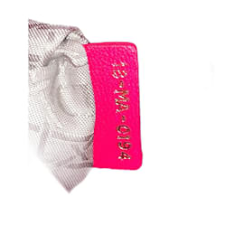 Dior-Lady Dior Mini em couro de cordeiro Cannage rosa-Rosa